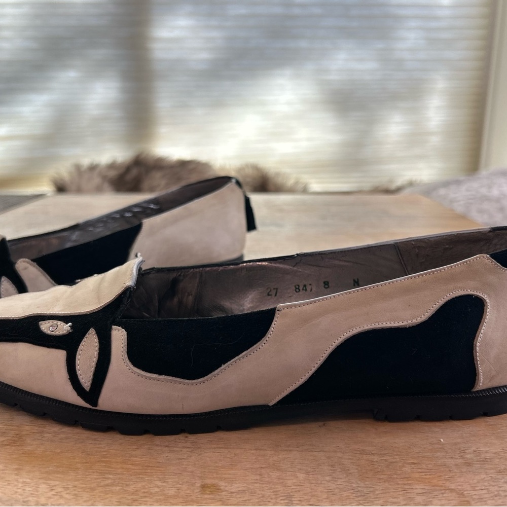 Donald Pliner Animal Loafers Size 8N - Picture 2 of 7